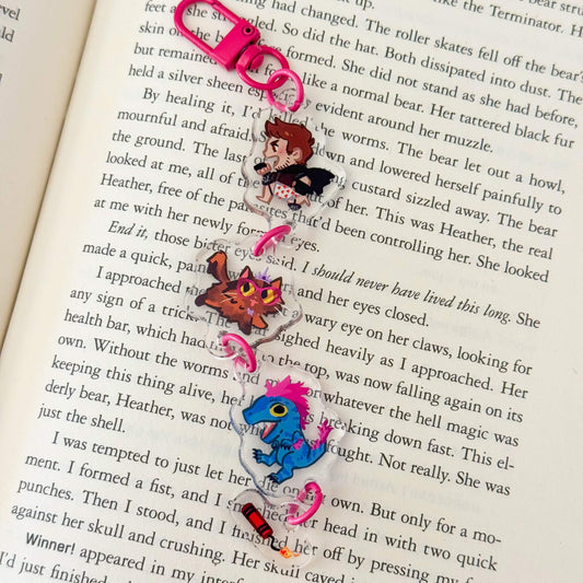Dungeon Crawler Crew Keychain