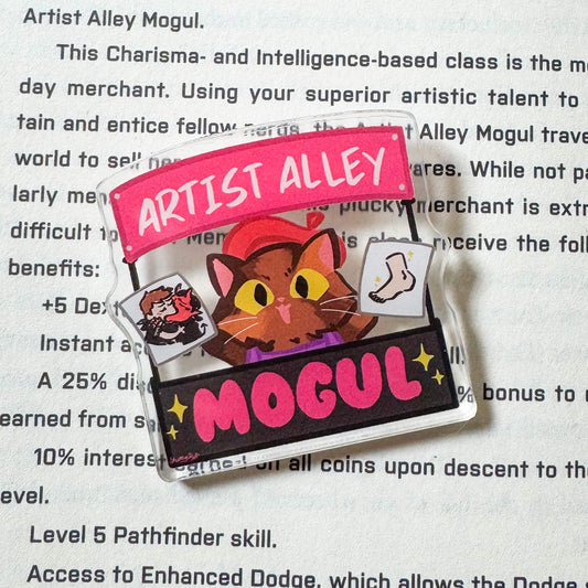 Dungeon Crawler Artist Alley Mogul Pin