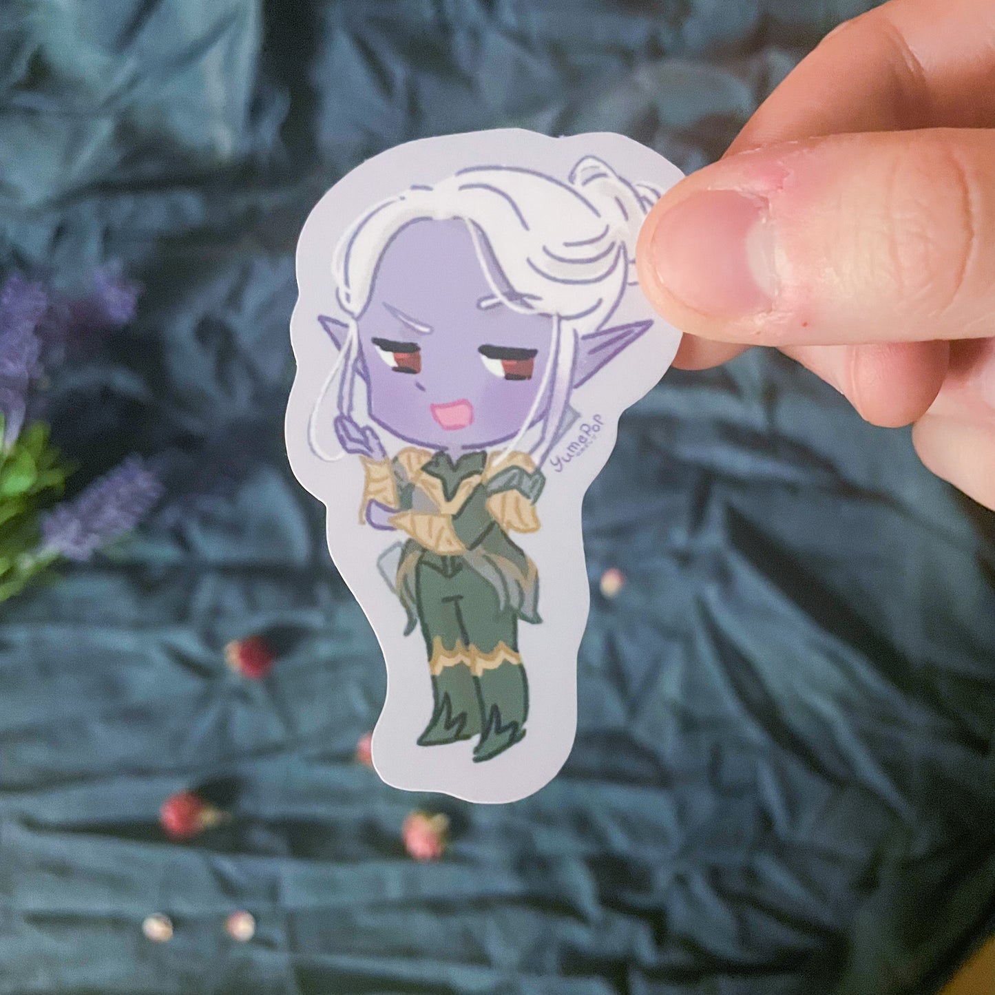 BG3 Chibi Vinyl Stickers