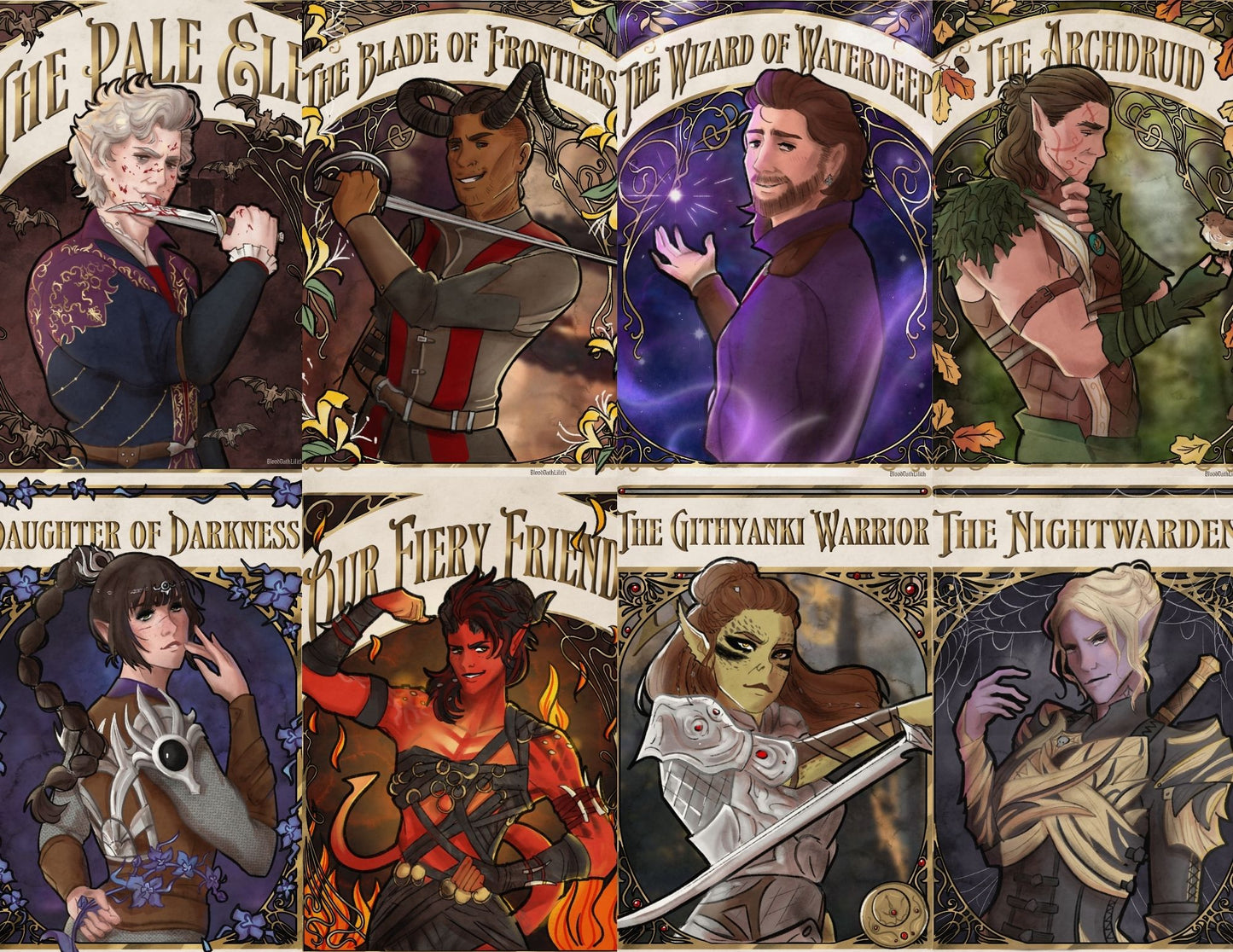 BG3 Poster Prints (8x11) - 3 for $45!
