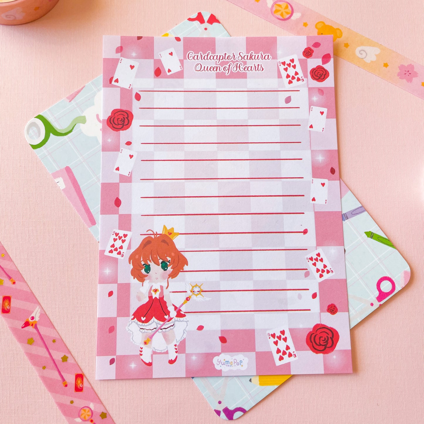 Sakura Multi Design Memo Pad