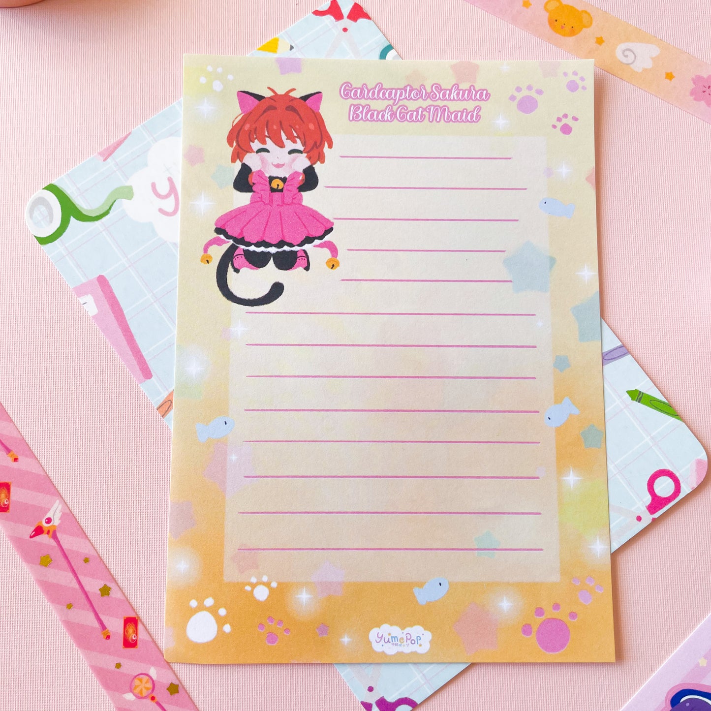 Deluxe Stationery Grab Bag Kawaii Stickers & Memo Sheets Stationery Supplies  Pen Pal Kit Journal Supplies Stationery Memo Sheets 
