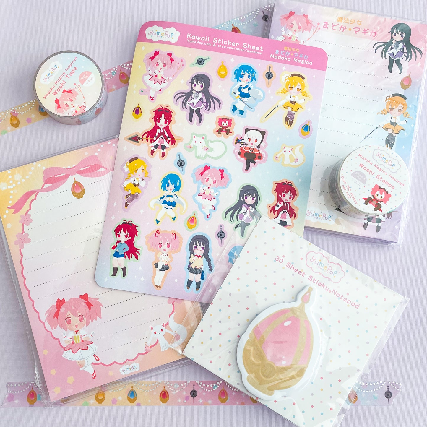 Madoka Complete Stationery Set