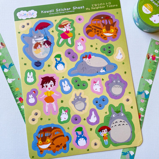 Forest Friends Vinyl Sticker Sheet