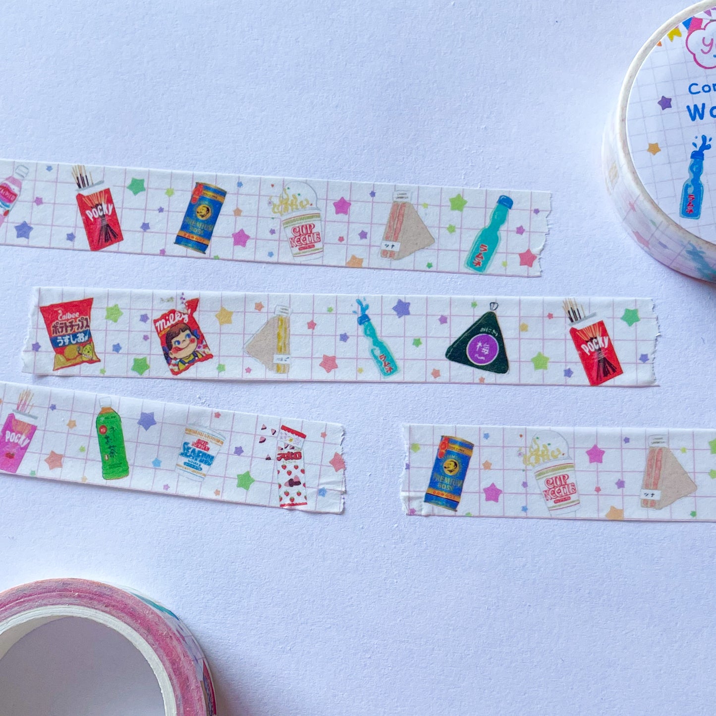 Conbini Snacks Washi Tape