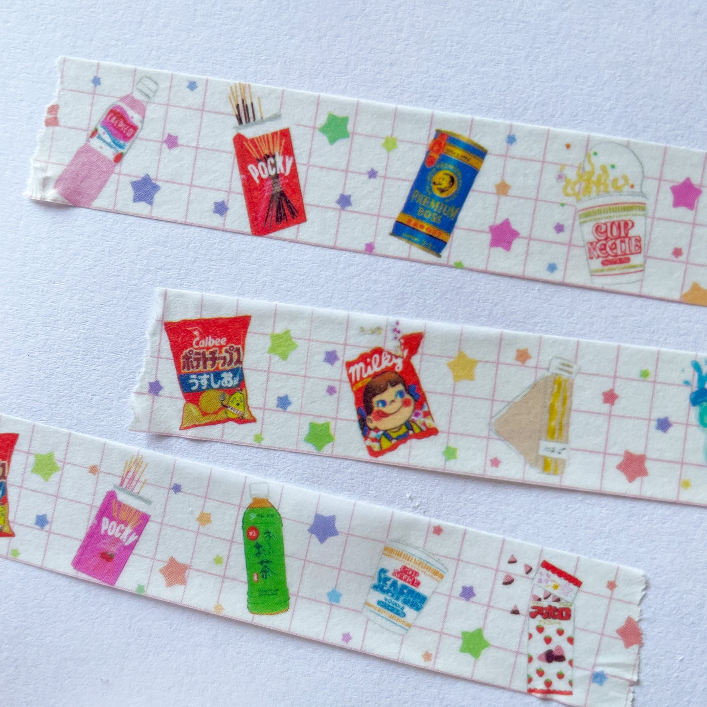 Conbini Snacks Washi Tape