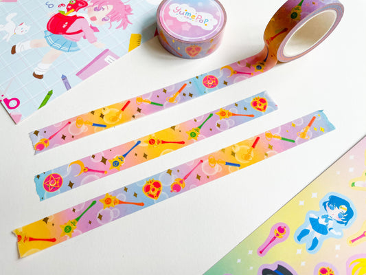 Moon foil washi tape